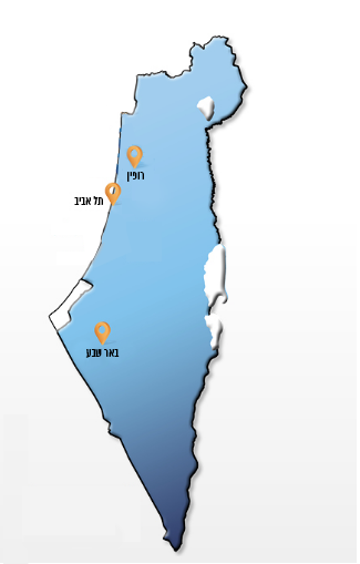מפת סניפים